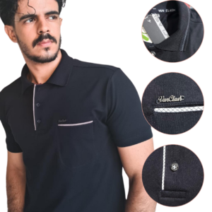 Camiseta Black Gola Polo C/  Bolso 7000