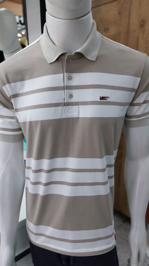 Camiseta Gola Polo Listra Raport 7013