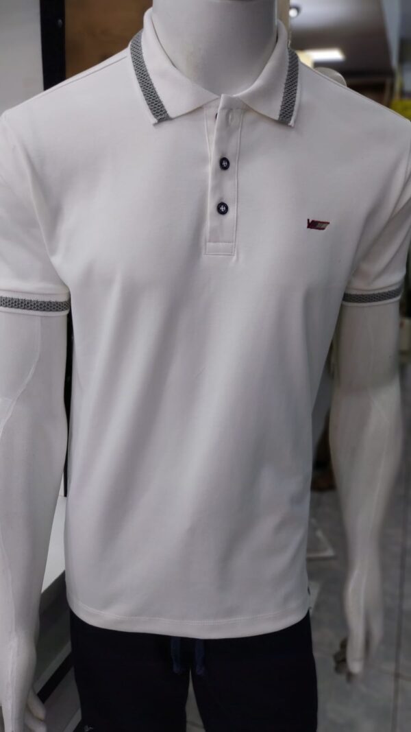 Camiseta Gola Polo Listra Raport 7011