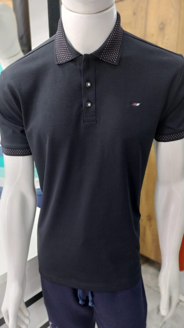 Camiseta Gola Polo Listra Raport 7009