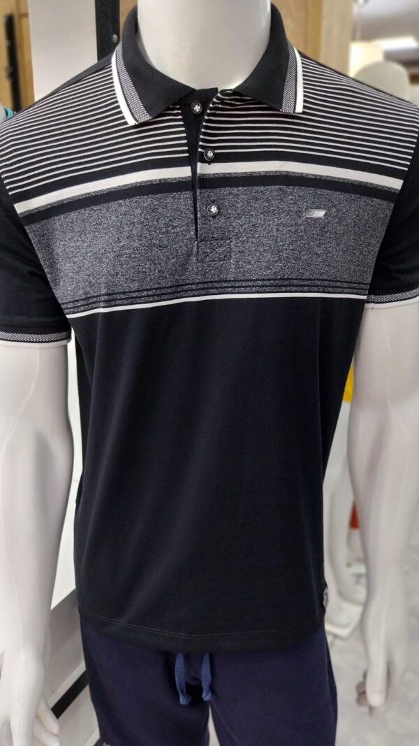 Camiseta Gola Polo Listra Raport 7008