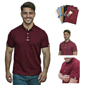 Camiseta Gola Polo Abert Lateral 7017