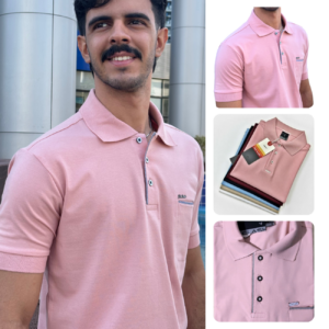 Camiseta Gola Polo C/  Bolso 7004